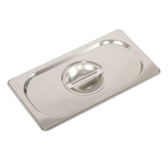 6 Pack 6″ Deep Hotel Pans Steam Table Pan Stainless Steel 1/3 Size with Lid