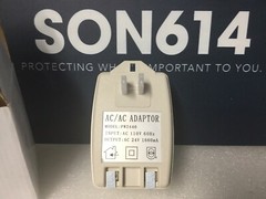 PW2440 Plug-In Transformer 24VAC 1660mA AC Adaptor, AC 110V 60Hz (New In Box)