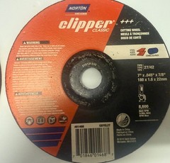 Norton Clipper 7 in. D X 7/8 in. #01468 cutting wheel NEW lot of 6