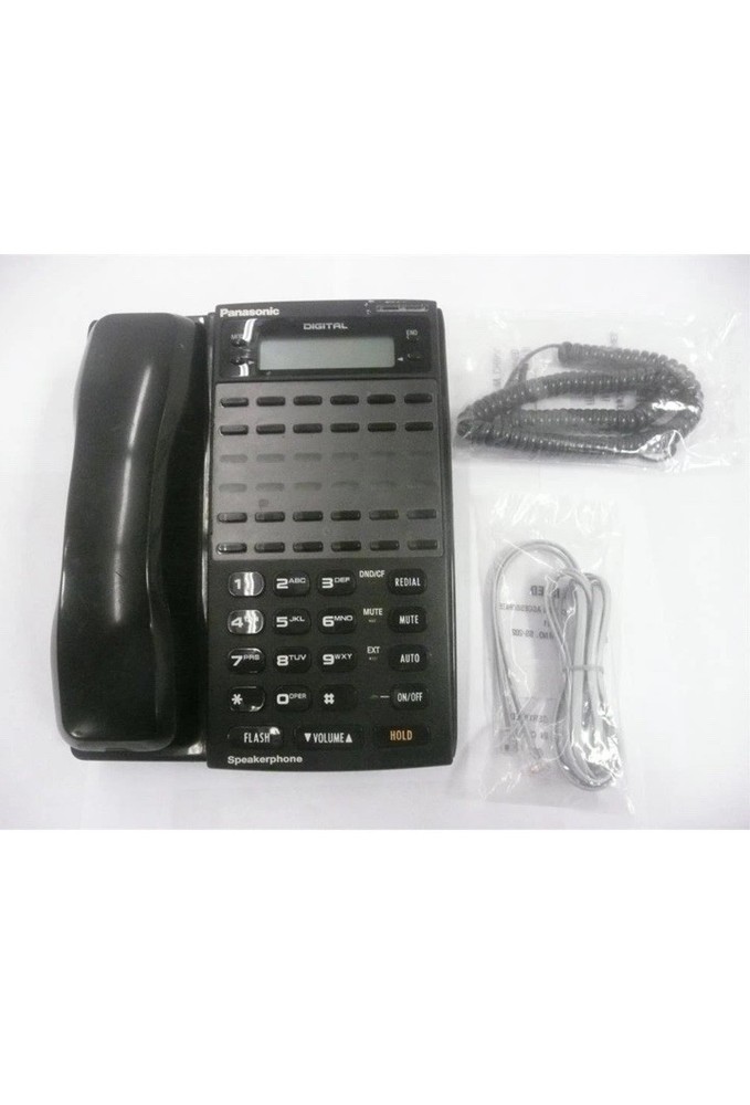Brand New Panasonic DBS VB-44233 Speaker Display Phone (Black)