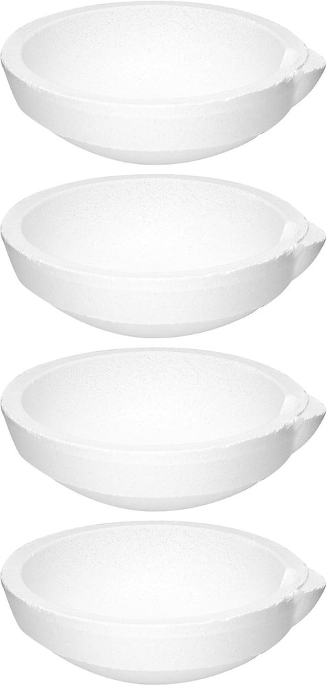 Ceramic Crucible Bowl 250g 4-Pack for Gold Silver Metal Melting & Casting