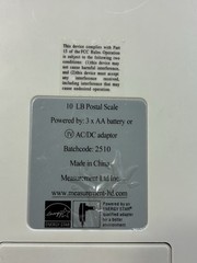 USPS United States Postal Service 10LB Digital Table Top Scale Tested Works Good