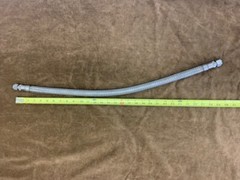 30″ Threaded Flexible Braided Stainless Bellows, 0.5″ ID