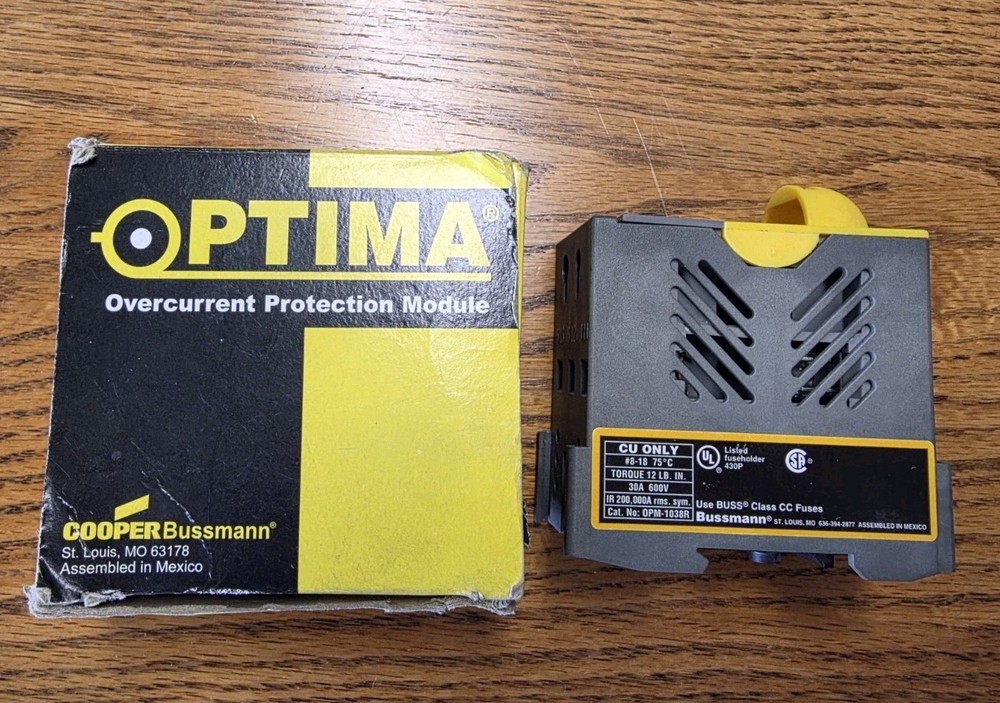 Bussman Optima OPM-1038R Overcurrent Protection Module