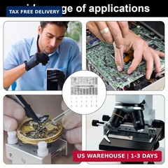 500-Pack M1.2/M1.4/M2 Self-Tapping Micro Screws – Universal Multi-Purpose Repair