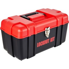 VEVOR 42PCS Lockout Tagout Kit Red Safety Padlocks Circuit Breaker Lockout Hasps
