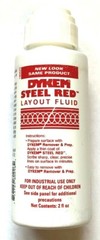 DYKEM STEEL RED LAYOUT/STAINING FLUID 2oz FELT-TIP DABBER #80296