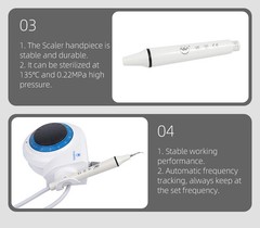 VVDental Ultrasonic Piezo Scaler 5 Tips fit EMS Cavitron Woodpecker Handpiece US