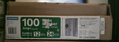 Siemens MC1224B1100ESC 12-Space 24-Circuit 100 Amp Surface Mount Meter Outdoor
