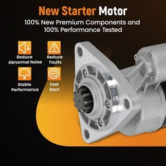 Starter Motor For Belarus Tractor 250 250AS 300 310 400 400A 400AN 24063708000