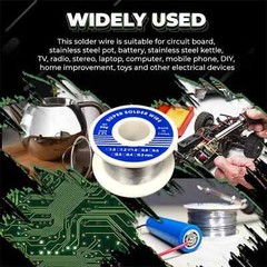 Aluminum Stainless Steel Lighter Solder Flux Paste + Wire Soldering Wire Tool