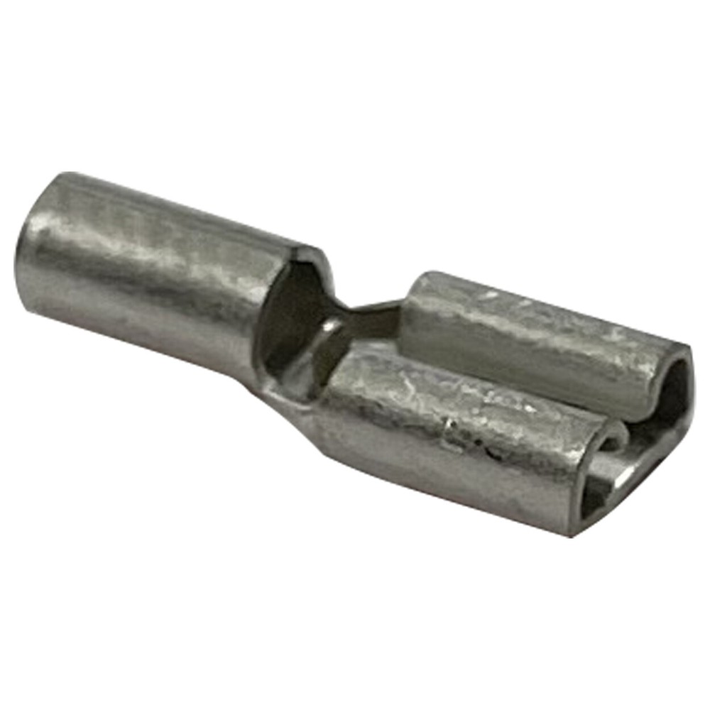 (100) Non Insulated Female 16-14 Gauge Quick Disconnect .187″ Terminal Connector