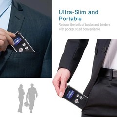 Portable Digital Voice Recorder MP3 WAV Playback USB Rechargeable Recorder