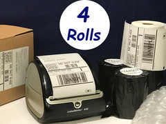 DYMO 4XL Labels Direct Thermal Shipping Labels 4 Rolls 4″x6″ 1744907 compatible