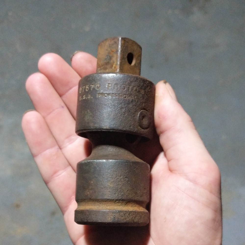 Proto Socket Knuckle Swivel 3/4 Drive 07570 NOS Tool Heavy Duty