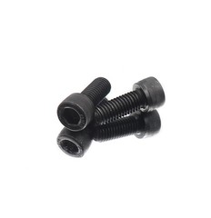 10pcs M10 x 20mm Black Socket Cap Bolts Screws 12.9 Grade Alloy Steel