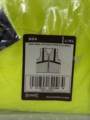 OccuNomix Cooling Vest Size L/XL Large Extra Large ANSI ISEA 107 Class 2 NEW