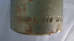 Weldbend 3″ Carbon Steel Tee Straight Fitting Butt Weld Sch40 Green USA J7L9688