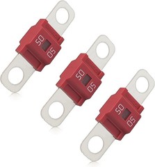 3PCS AMI/Midi Fuse, High Current 50A, for Cars, Buses, Trucks, Caravans, 50A