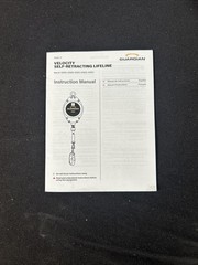 Guardian 42001 Velocity Class 1 Cable Self-Retracting Lifeline (SRL) 20ft