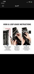 Huatean Home Garage Floor Mat, (7’9″ x 18″) Under Car Waterproof Containment …