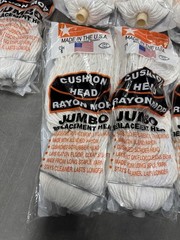 Cushion Head Jumbo Rayon Mop 10 Pack