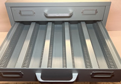 NEUMADE 5-Drawer STACKABLE Photography Metal File Cabinet 15.5” W x 13”H x 13”D