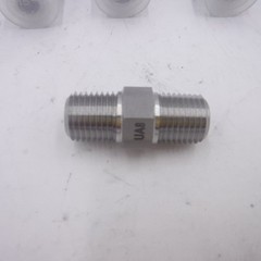 4 Pack Parker 1/4″ MNPT 316SS Hex Nipples 4-4 MHN-SS