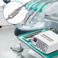 Dental LED Brushless Electric Micro Motor /1:1 Push Button Fiber Optic Handpiece