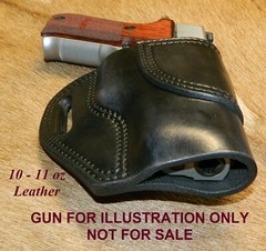 Gary C’s Leather OWB Avenger HOLSTER for Sig Sauer P220 Carry 3.9″