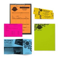 Astrobrights Bright Color Paper Letter Size 24 lb Assorted Colors 500 Sheets