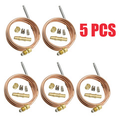 5PC For Robertshaw Thermocouple 60” 1980-060 Snap Fit Universal (51-1459) 30 MV