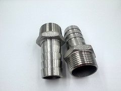 2 PACK 304 STAINLESS STEEL HOSE BARB FITTING 1″ NPT PIPE – 1″ HOSE