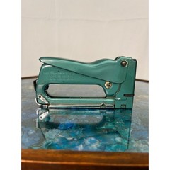 Vintage Swingline 99 Staple Gun Tacker Teal Green Long Island City USA
