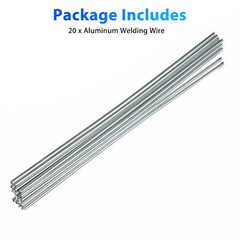 20Pcs Aluminum Melt Welding Rods Low-Temperature Flux-Cored Wire Brazing 1.6mm