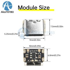 100x Li-Ion Battery Charging Module 3.7V 4.2V 18650 Charging Protection Board