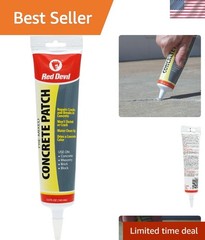 Easy Application 5.5 Oz Concrete Crack Filler – Grey, Interior/Exterior Use