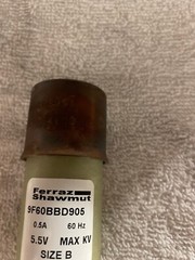 NOS Mersen Ferraz Shawmut 9F60BBD905 Current Limiting Fuse 0.5a Amp