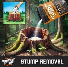 5 Lb. Stump Remover – Multi K – Drill & Pour – Easy To Use – USA made
