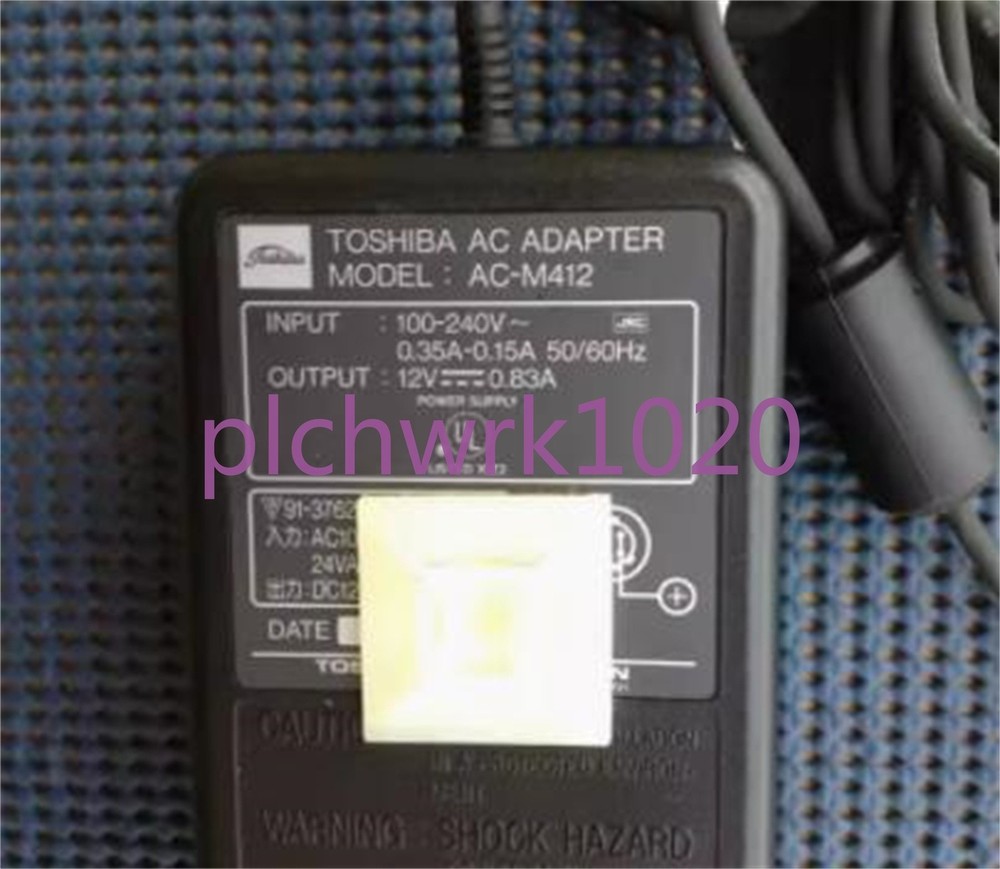1PCS AC-M412 DC12V industrial camera power supply in good condition *tn
