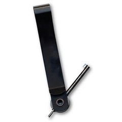 Zak Tool ZT98-BLK Tactical I.D. Holder & Hidden Handcuff Key, Black