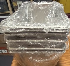 Choice stainless steel Steam Table Buffet 1/9 Size 4”deep Pan #4070949 *Lot – 6*