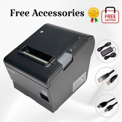 READY TO USE Epson TM-T88VI High-Speed Thermal Receipt Printer FOR POS SYSTEM