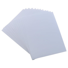 12PCS 6X8Inch Vinyl Siding Repair Kit Self Adhesive White PVC Vinyl Repair