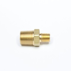 SET OF 2 REDUCER 1/2″x 1/4″ Male Hex Nipple LF Brass Fitting