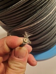 Made in USA 500′ SRML 14 AWG tinned copper Wire Silicone glass braided