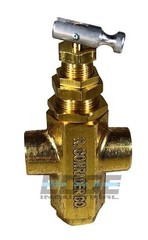 Pilot Valve CROSS Unloader Mounting Boss for Air Compressor 160-175 PSI,1/4 FNPT