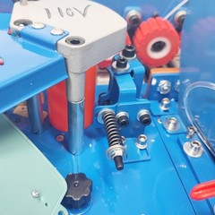 110V Automatic Edge Banding Machine Double-sided Trimming and Adhesive Coating