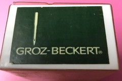 BOX OF 100 GROZ-BECKERT INDUSTRIAL SEWING NEEDLES 108 GHS SIZE 100/40
