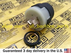 JCB BACKHOE – GENUINE JCB IGNITION SWITCH AND 2 KEYS (PART# 701/80184 701/45500)